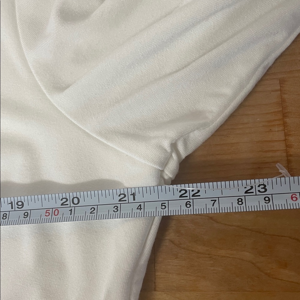 GAP Cream Ruched Blouse - Picture 10 of 13